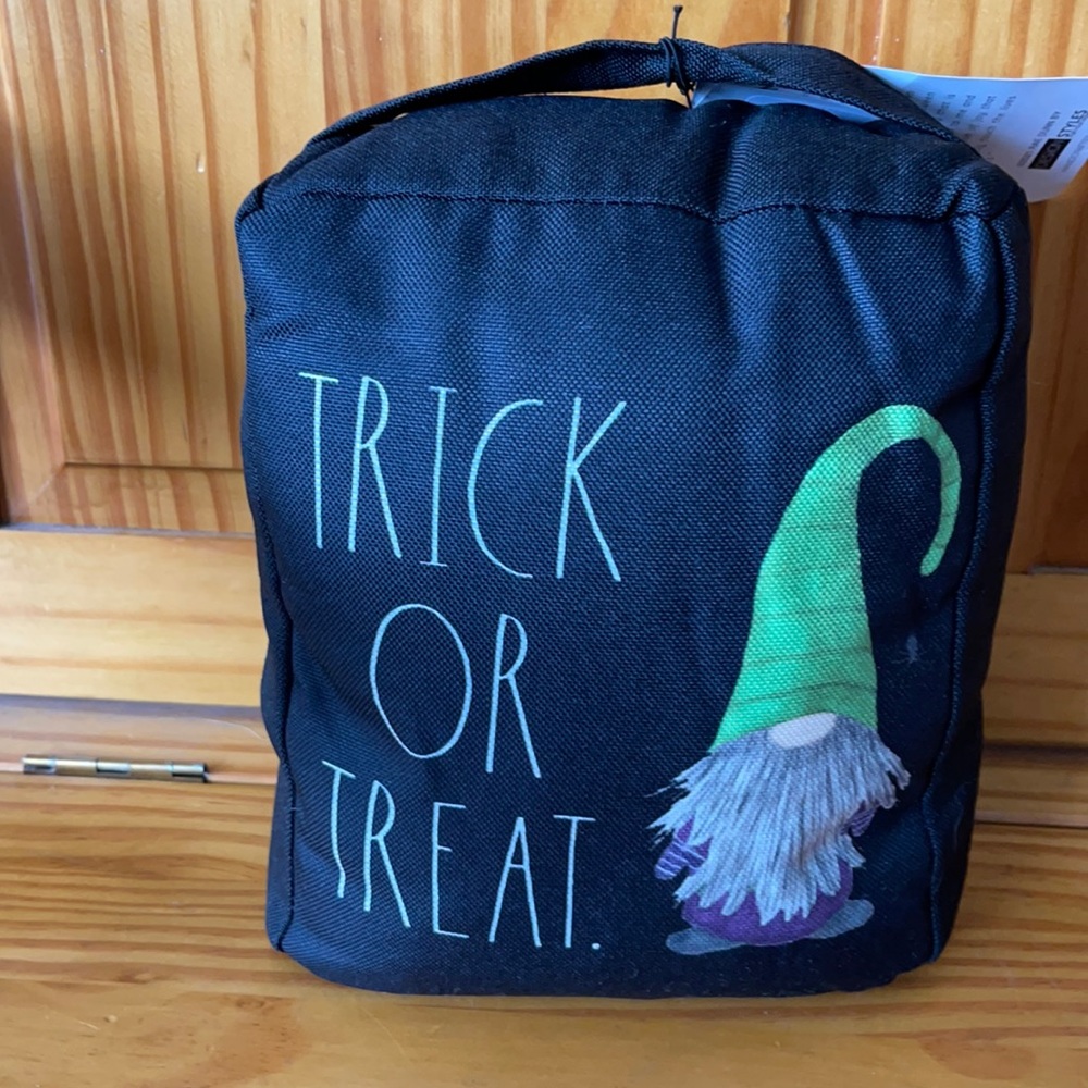 Rae Dunn - TRICK OR TREAT - door stopper